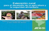Extensión rural - IICArepiica.iica.int/docs/B1673e/B1673e.pdf · extensión rural para el desarrollo de la agricultura y la seguridad alimentaria Aspectos conceptuales, situación