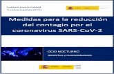 Medidas para la reducción del contagio por el coronavirus ...€¦ · 3.1 Requisitos generales 3.2 Comité de seguridad y salud/gestión : 3.3 Recursos materiales 3.4 Medidas generales