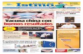 NACIONAL 8 Vacuna china con buenos resultados · DEPORTES Lunes 29 de Junio de 2020. Coatzacoalcos, Veracruz. ... de que sólo un millón de empleos se perderán por la ... Vacuna