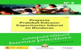 Proyecto Pralebah-Vulcano: Capacitación laboral en Honduras749b5646-4f27... · 2019-01-24 · Nº 5 Proyecto Pralebah-Vulcano: Capacitación laboral en Honduras GOBIERNO DE ESPAÑA