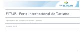 FITUR- Feria Internacional de Turismo - Gran Canaria€¦ · FITUR- Feria Internacional de Turismo Patronato de Turismo de Gran Canaria Dossier 2014 1 . ÍNDICE 2 1. ... ENE FEB MAR