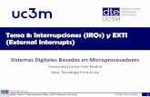 Tema 8: Interrupciones (IRQs) y EXTI (External Interrupts)€¦ · SDBM - Tema 8: Interrupciones (IRQs) y EXTI (External Interrupts) (C) Raúl Sánchez Reíllo 9 Posición Prioridad