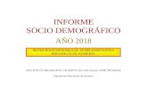 INFORME SOCIO DEMOGRÁFICO - dipalme.org · Informe Socio demográfico 2018 3 Por Real Decreto 1458/2018, de 14 de diciembre, se declaran oficiales las cifras de población resultantes