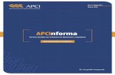 APCI: Atención de Procedimientos...APCI: Atención de Procedimientos Dirección de Operaciones y Capacitación Boletín Informativo Año 2 – N° 4 Registros Institucionales En el