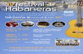 IV festival de Habaneras - Salobreña · 2020-04-02 · Salobreña 30 Junio y 1-2 Julio 2017 IV festival de Habaneras País invitado: Argentina Entrada Individual 4€ Bono 3 días
