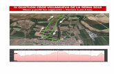 IV DUATLON CROS VILLANUEVA DE LA REINA 2018 · 2018-03-16 · IV DUATLON CROS VILLANUEVA DE LA REINA 2018 Plano y perfil 3er segmento – Carrera a pie 2,6 km.