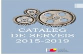 CATأ€LEG DE SERVEIS 2015- ... CATأ€LEG DE SERVEIS 2015-2019 Pأ gina2 SERVEIS TأˆCNICS Lâ€™assistأ¨ncia