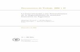 La bancarización y los determinantes de la disponibilidad de … 2006 15.pdf · La bancarización y los determinantes de la disponibilidad de servicios bancarios en Argentina Banco