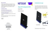 Router WiFi inteligente AC1600 - Netgear...Router WiFi inteligente AC1600 Modelo R6250 Guía de instalación Contenido de la caja La caja contiene los elementos siguientes. Si alguno
