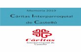 Memoria 2019 Cáritas Interparroquial de CastellóMemoria Cáritas Interparroquial Castelló [2019] 4 -Más allá de los aspectos puramente técnicos, en Cáritas estamos decididos