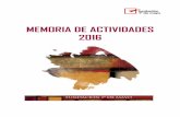 MEMORIA DE ACTIVIDADES 2016 - Fundación 1 Mayo · Anticipation et gestion participative du changement dans les enterprises en période de crise et de mutation technologique (LASAIRE)