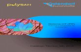 Catálogo Técnico feb. 2016 - Polysan · Catálogo Técnico_feb. 2016 . Tuberías y accesorios de evacuación HT (PP) Sistema HT (PP) El sistema de evacuación HT (PP) Polysan Ostendorf