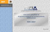 Diapositiva 1 - Universidad Autonoma del Carmen 2007 GI.pdf · 2011-05-16 · Introducción Ámbito Institucional Ámbito de la DES Guía para actualizar el Programa Integral de Fortalecimiento