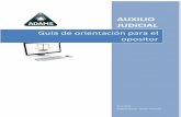 Guía de orientación para el opositor · AUXILIO JUDICIAL Abril 2020 Roberto Rocha - Gestor Procesal Guía de orientación para el opositor