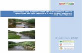 Estudi de l’evolució de la qualitat de les aigües i els ... · qualitat de les aigües i els ecosistemes del riu Ripoll Desembre 2012 . Estudi de l‟evolució de la qualitat