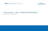 Guías de INSARAG · 1.2. Visión y Rol La visión de INSARAG es salvar vidas promoviendo la eficiencia, una mejor calidad y coordinación entre equipos USAR nacionales e internacionales