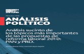 laboral 2010: PAN y PRD. - Friedrich Ebert Foundationlibrary.fes.de/pdf-files/bueros/mexiko/08124.pdf · Inicio planteando las propuestas del PRD y en un segundo momento las propuestas