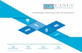 Catálogo General de Productos - CIMA® INDUSTRIES · Catálogo General de Productos Gestión de Calidad Documentación & Software Servicio Post-Venta Óptima Relación Costo-Beneficio.