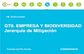 GT9. EMPRESA Y BIODIVERSIDAD Jerarquía de Mitigación · biodiversidad en evaluaciÓn de impacto ambiental gt9. empresas y biodiversidad. jerarquÍa de mitigaciÓn eia 02. retos