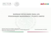 NORMAS MEXICANAS PARA LOS PROGRAMAS MODERNIZA Y …45 Normas... · GT 1 19/11/2014 BT-NMX-TT-016-IMNC … Modernizabásico BT-NMX-TT-017-IMNC … Modernizaespecializado. NORMAS MEXICANAS