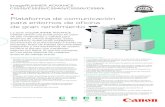 Plataforma de comunicación para entornos de oficina de ...fernandomoll.com/promociones/catalogo/C5535i.pdf• Garantice la confidencialidad y la seguridad de los datos en toda la
