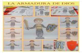 LA ARMADURA DE DIOShermanamargarita.com/wp-content/uploads/2013/08/ARMADURA... · 2013-08-27 · LA ARMADURA DE DIOSLA ARMADURA DE DIOS 1 2 3 4 5 6 7 Lápices de color Colorea, pega