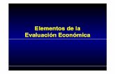 Elementos de la Evaluación Económica - UniNetElementos de la Evaluación Económica ♦El problema ♦Objetivos ♦Pregunta de investigación ♦Revisión bibliográfica ♦Perspectiva