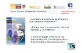 ¿La escuela mexicana se integra a los cambios mundiales? … · 2013-02-18 · Definiciones de Definiciones de Megatendencia Megatendencia:: “Es un movimiento de variables del