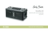 StreetBox-60 portátil sistema de sonorización€¦ · sistema de sonorización portátil manual de instrucciones. Musikhaus Thomann Thomann GmbH Hans-Thomann-Straße 1 96138 Burgebrach