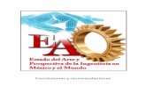 Conclusiones y recomendaciones - Academia de Ingeniería ......México y en el Mundo Conclusiones y recomendaciones El presente es un documento elaborado para el estudio “Estado
