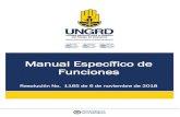 Manual Específico de Funciones - Unidad Nacional para la ...portal.gestiondelriesgo.gov.co/Documents/Manuales/... · Manual de Funciones y Competencias Laborales de la entidad".