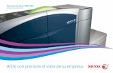 Prensa de color Xerox 800i/1000i Tintas secas especiales · Nuestras exclusivas tintas secas especiales de baja fusión se pueden aplicar en línea a una amplia gama de bases, incluyendo