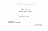 R E S U M E N TESIS DOCTORAL Libro antiguo español en ...doctorate.uab.ro/upload/50_808_resumen_tesis_trif_stefan.pdf · Alba Iulia) calvinistas y unitarios (Ai ud, Cluj, Turda).