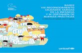 BASES VIII RECONOCIMIENTO CIUDADES AMIGAS DE LA INFANCIA … · de la Infancia: una apuesta clave del enfoque de derechos de infancia en el ámbito local Ciudades Amigas de la Infancia