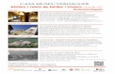 CASA MUSEU VERDAGUER€¦ · CASA MUSEU + MONESTIR DE SANT PERE DE CASSERRES Descobreix Jacint Verdaguer i el patrimoni arquitectònic a la riba del Ter. Després de la visita a la