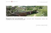 Terrassa - Memòria tècnica valorada: Projecte de …docs.terrassa.cat/aoberta/projectesobres/COAP_58_2017...finca municipal de Torrebonica, en una longitud aproximada de 170 metres,