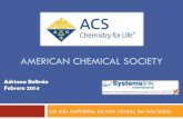 American Chemical Society148.216.6.240/controlescolar/AVISOS/acs.pdf · 2017-01-16 · American Chemical Society (ACS) Con más de 163, 000 miembros, la American Chemical Society
