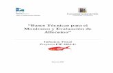 “Bases Técnicas para el Monitoreo y Evaluación de Alfonsino”“Bases Técnicas para el Monitoreo y Evaluación de Alfonsino” Informe Final Proyecto FIP 2004-41 Mayo de 2008
