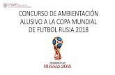 CONCURSO DE AMBIENTACIأ“N ALUSIVO A LA COPA MUNDIAL DE FUTBOL 2019-10-02آ  ALUSIVO A LA COPA MUNDIAL