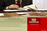 Manual de Procedimientos - Veracruz · 2014-04-11 · COPIA NO CONTROLADA PRESENTACIÓN SECRETARÍA DE FINANZAS Y PLANEACIÓN SUBDIRECCIÓN DE REGULARIZACIÓN DE LA TENENCIA DE LA