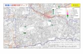 避難判断マップ - Kurume · 2019-04-23 · 避難判断マップ 南校区 南校区 この図は、想定し得る最大規模の降雨により筑後川が氾濫した時の浸水想定区域に色づけをしたもの