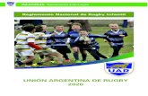 200228 REGLAMENTO NACIONAL DE RUGBY INFANTIL-2 …...El rugby al ser un deporte que implica contacto físico, impone que los responsables de conducir los entrenamientos y partidos