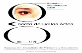 aceta de Bellas Artes...aceta de Bellas Artes Asociación Española de Pintores y Escultores Fundada en 1910. Declarada de utilidad pública con carácter de benéfica y honores de