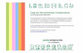 Caja de Herramientas Colaborativa - Cultura Emprendedoraculturaemprendedora.extremaduraempresarial.es/wp-content/upload… · Ampliar las herramientas y recursos disponibles. Favorecer