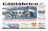 Simulacro en Santandernuestrocantabrico.es/wp-content/uploads/Nuestro-Cantabrico-169... · José Domingo San Emeterio, y a los ex directores generales de Medio Ambiente e Industria