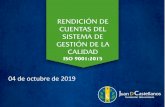 Presentación de PowerPoint - Juan de Castellanos...Fundación Universitaria Juan de Castellanos recibió la certificación del Sistema de Gestión de Calidad ISO 9001:2015 por un