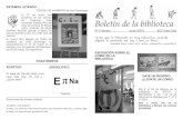 Boletín de la biblioteca - Con las palabras... | Proyecto ...€¦ · juntamos en los salones de Cajarioja para comentar nuestro libro del Club de Lectura El tiempo entre costuras