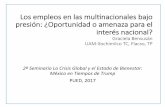 Los empleos en las mul,nacionales bajo presiأ³n ...pued.unam.mx/export/sites/default/archivos/...آ 