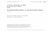Guia Básica de Conceptos de Radiometria y Fotometria v 1 0laplace.us.es/campos/optica/opt-guia2.pdf · CONCEPTOS DE RADIOMETRÍA Y FOTOMETRÍA v.1.0 Prof.Dr. Emilio Gómez González