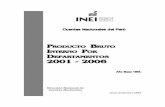 2001 - 2006proyectos.inei.gob.pe/web/biblioineipub/bancopub/est/lib0763/libro.pdf · 3 Producto Bruto Interno Por Departamentos, 2001 - 2006 El Instituto Nacional de Estadística